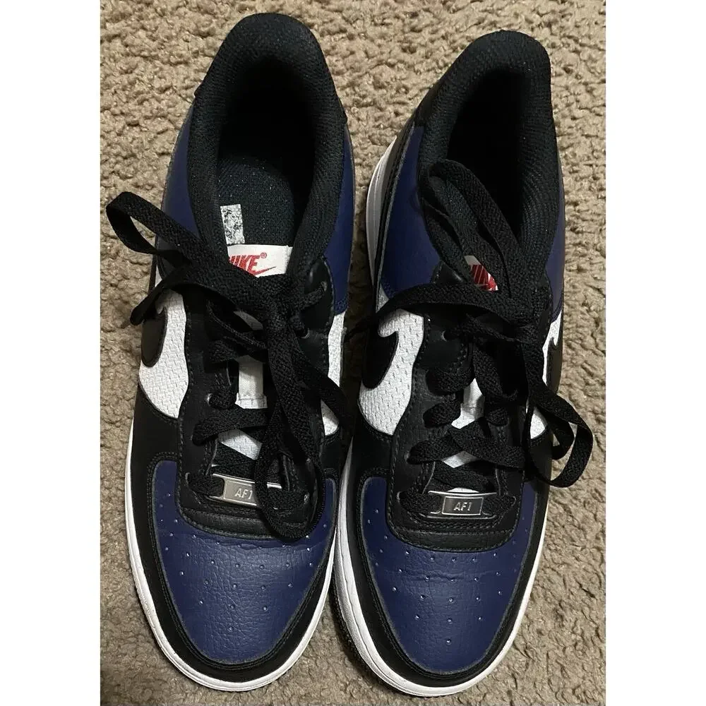 Nike Air Force 1 GS Sneakers Casual Gym Shoes Midnight Navy Sz 6.5Y Womens 8M